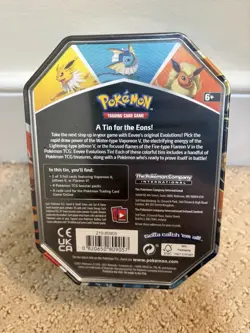 Pokemon TCG Eeveelution Tin Set Of 3 Flareon Jolteon Vaporeon Sealed NEW - Image 5