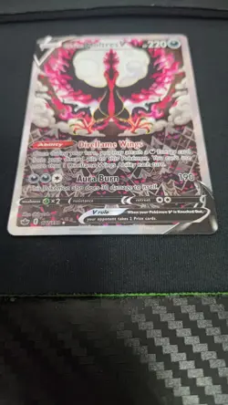 Pokemon TCG Galarian Moltres V Sword & Shield - Chilling Reign 177/198 Holo Full - Image 2