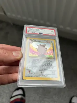 Clefable Prerelease PSA 7 NM Pokemon - 1999 Jungle Holo 1/64 Very Clean! Rare - Image 4