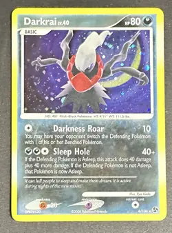 Darkrai LV. 40 - Great Encounters - 4/106 - Holo Rare - Pokemon TCG - LP - Image 1