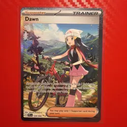 Pokemon Dawn 129/094 Me02: Phantasmal Flames Full Art Holo - Image 1