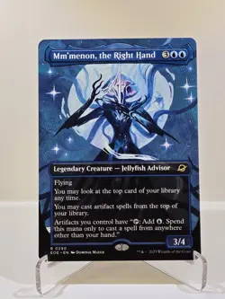 MTG Mm'menon, the Right Hand (0290) (Borderless) Regular Edge of Eternities - Image 1
