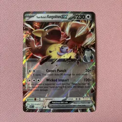 Pokemon TCG Team Rocket’s Kangaskhan ex 162/217 Ascended Heroes Double Rare NM - Image 1