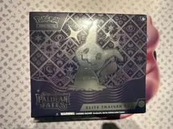 Pokemon TCG Scarlet & Violet Paldean Fates Elite Trainer Box ETB Sealed - Image 1