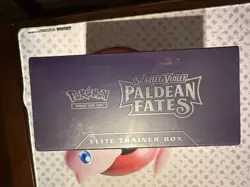Pokemon TCG Scarlet & Violet Paldean Fates Elite Trainer Box ETB Sealed - Image 3