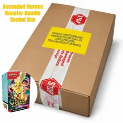 Pokemon Ascended Heroes Booster Bundle Sealed Case Of X25 - Image 1