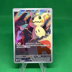 Near Mint Team Rocket’s Mimikyu Illustration Rare 238/217 Ascended Heroes - Image 1