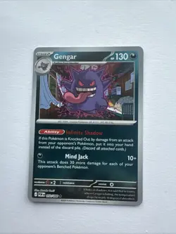 Gengar 050/088 REVERSE HOLO 💜 Perfect Order POR Pokemon TCG NM Free post - Image 1