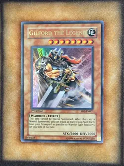 Yugioh Gilford the Legend SD5-EN001 Ultra Rare 1st Ed NM - Image 1