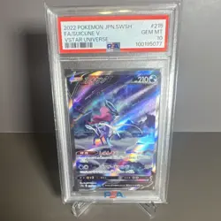 Pokemon Suicune V Full Art Vstar Universe Holo 215/172 210 HP Japanese Card - Image 1