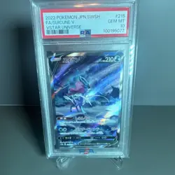 Pokemon Suicune V Full Art Vstar Universe Holo 215/172 210 HP Japanese Card - Image 3