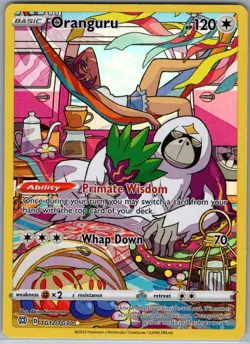 Oranguru TG12/TG30 SWSH09: Brilliant Stars Trainer Gallery - Pokemon Card - NM - Image 1