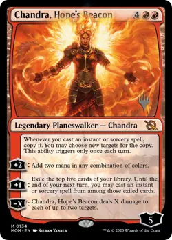 Chandra, Hope's Beacon [PPMOM - 134] - NM TCG MTG - Image 1