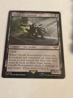 Orcish Bowmasters (Borderless) Universes Beyond: the Lord of the Rings: Tales of - Image 1