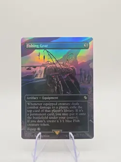 Fishing Gear (Borderless) Commander: Final Fantasy Foil - Image 1