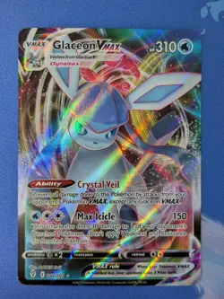 Glaceon VMAX 041/203 - EVOLVING SKIES - Full Art Pokemon TCG Card NM - Image 2