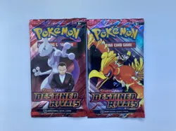 Pokemon TCG Destined Rivals Booster Pack x2 Brand New Factory Sealed English - Image 1