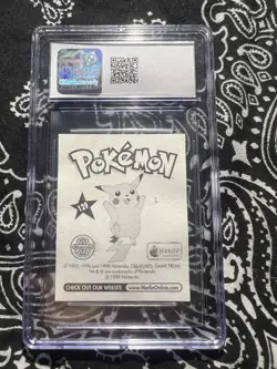 Merlin Magikarp Rare #129 Pokemon Merlin Series 1 1998 English CGC 8.5 - Image 2