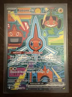 Pokemon Rotom EX 126/094 Me02: Phantasmal Flames Special Illustration Rare Holo - Image 1