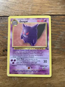 POKEMON GENGAR FOSSIL 20/62 - Image 1