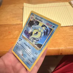Pokemon Gyarados 6/102 Base Set Holo Rare 100 HP English 1999 Wizards - Image 5