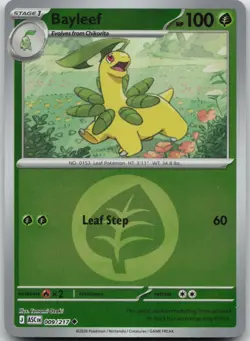 Bayleef (Energy Symbol Pattern) 009/217 Ascended Heroes Pokemon Reverse Holo NM - Image 1