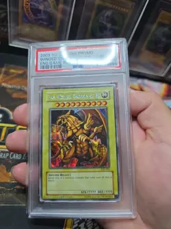 Yu-Gi-Oh! The Winged Dragon of Ra (Secret Rare) GBI-003 PSA 10 - Image 2