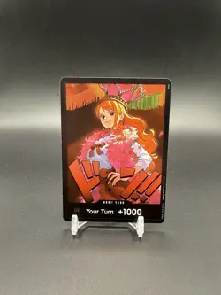 DON!! Card (Nami) One Piece EB03 Heroines Edition - Image 1