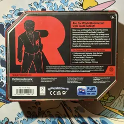 Team Rocket Tin - Persian: Pokemon Trading Card Game FACTORY SEALED - Image 2