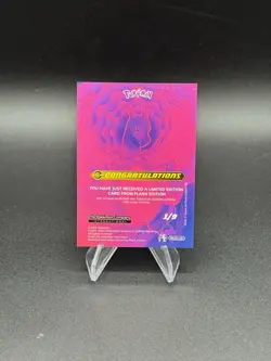 Dark Charizard 2024 Blue Pokedex Vol. 3 Flash Edition #1 Limited Edition Card - Image 2