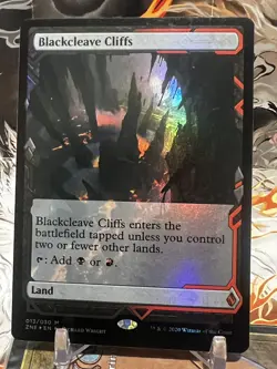 MTG | Blackcleave Cliffs (Zendikar Rising Expeditions) ✨Foil✨ - Image 1