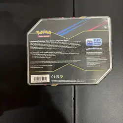 Pokemon TCG CROWN ZENITH Sealed Tin with 5 packs & Galarian ZAPDOS Promo Card 820650851940 - Image 2