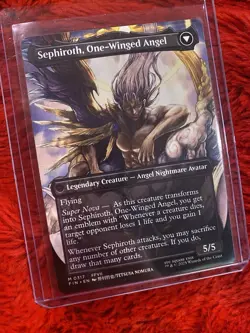 FF VII SALE Sephiroth, Fabled SOLDIER (Borderless) Final Fantasy X MTG - NM - Image 1