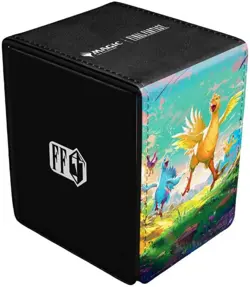 MTG Final Fantasy Chocobo Bundle Art Alcove Flip 100 Deck Box - Image 1