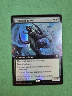 MTG Frenzied Baloth (Extended Art) Foil 0342 Edge of Eternities (EOE) - Image 3