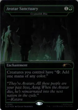 Avatar Sanctuary - Cryptolith Rite - Secret Lair Avatar - 2293 - NM Foil - Image 2
