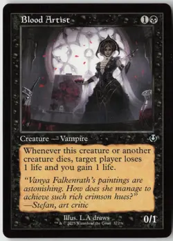 Blood Artist (Retro Frame) (372) - Normal - Innistrad Remastered (INR) - NM - Image 1