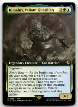 Kimahri, Valiant Guardian (Extended Art) #175 (NM) Final Fantasy FIC Magic MTG - Image 1
