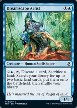 Dreamscape Artist - Near Mint MTG Time Spiral Remastered - Image 1