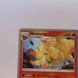 Pokemon TCG Ninetales 16/181 World Championships 2019 Rare Regular HP100 - Image 2