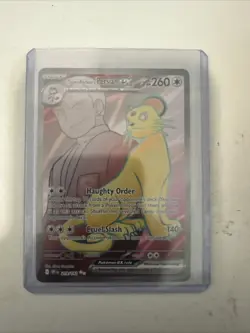 Pokemon TCG Team Rockets Persian EX Full Art 219/182 Destined Rivals Ultra Rare - Image 1