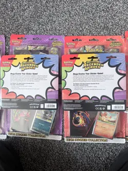 Pokemon TCG Ascended Heroes Tech Sticker Collection X10 - Image 2
