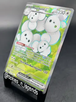 MAUSHOLD EX 233/182 Special Art-Ultra Rare-Pokemon Paradox Rift HP 230 - Image 2