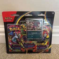 Pokemon TCG Phantasmal Flames Triple Blister Pack (Weavile) - New & Sealed 🔥 - Image 1