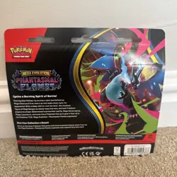 Pokemon TCG Phantasmal Flames Triple Blister Pack (Weavile) - New & Sealed 🔥 - Image 2