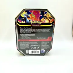 Phantasmal Flames Mega Charizard X EX Collectors Tin Pokemon Box NIB - Image 2