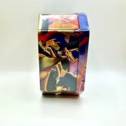 Phantasmal Flames Mega Charizard X EX Collectors Tin Pokemon Box NIB - Image 4