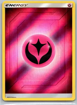 POKEMON SM - TEAM UP FAIRY ENERGY (2019 UNNUMBERED) COMMON REVERSE HOLO NM - Image 1