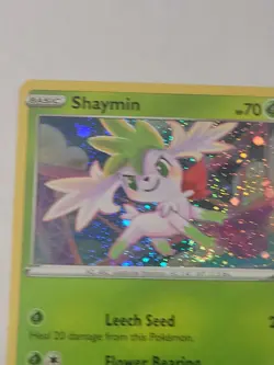 Pokemon Vivid Voltage Holo Shaymin 015/185 Black Star Rare NM (E018) - Image 4