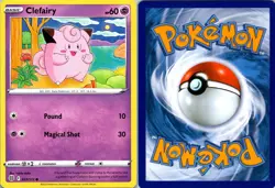 Clefairy 053/172 Brilliant Stars Pokemon TCG Common NM - Image 3